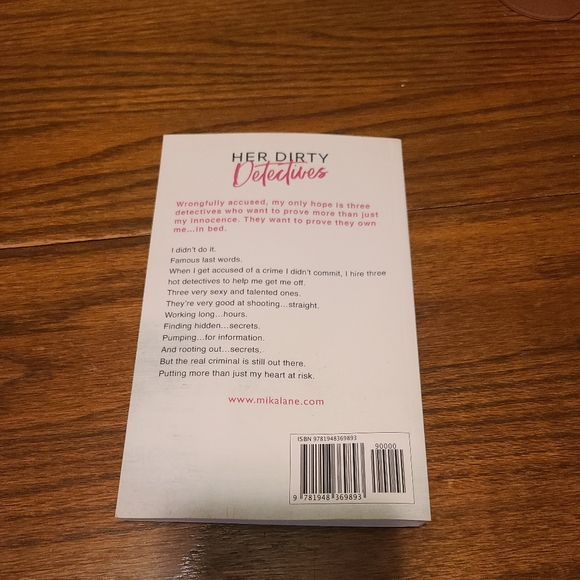 HER Dirty Detectives paperback book Mika Lane - Picture 3 of 4